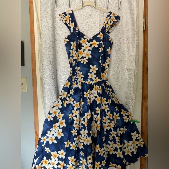 Royal Hawaiian Creations Dresses & Skirts - Floral Sleeveless Dress